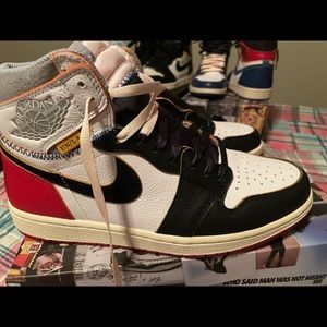 Jordan 1 Union LA black toe / copy